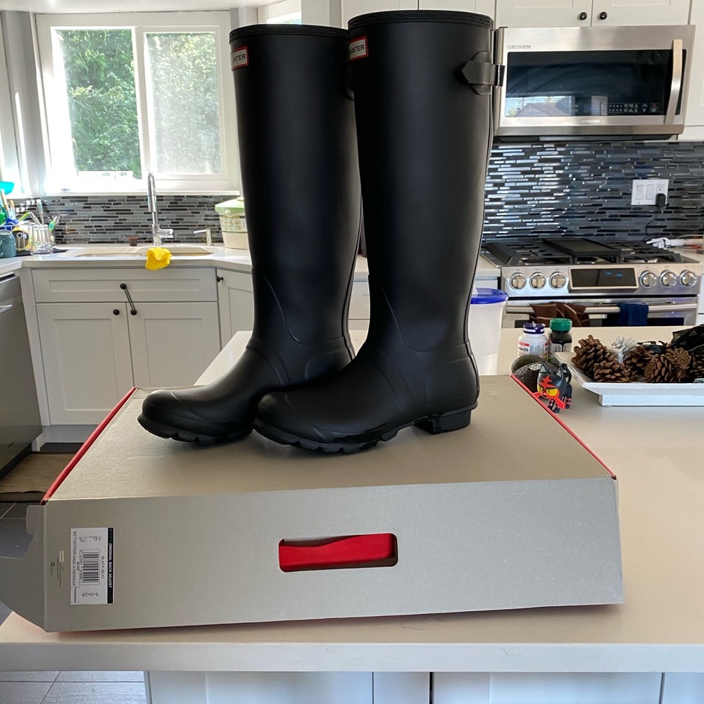 Hunter Boots Size 8